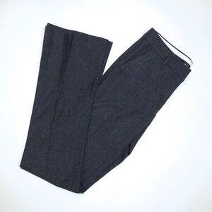 Vintage Theory Women's Bootcut Wool Dress Pants Grey Perfect Condition Size 2